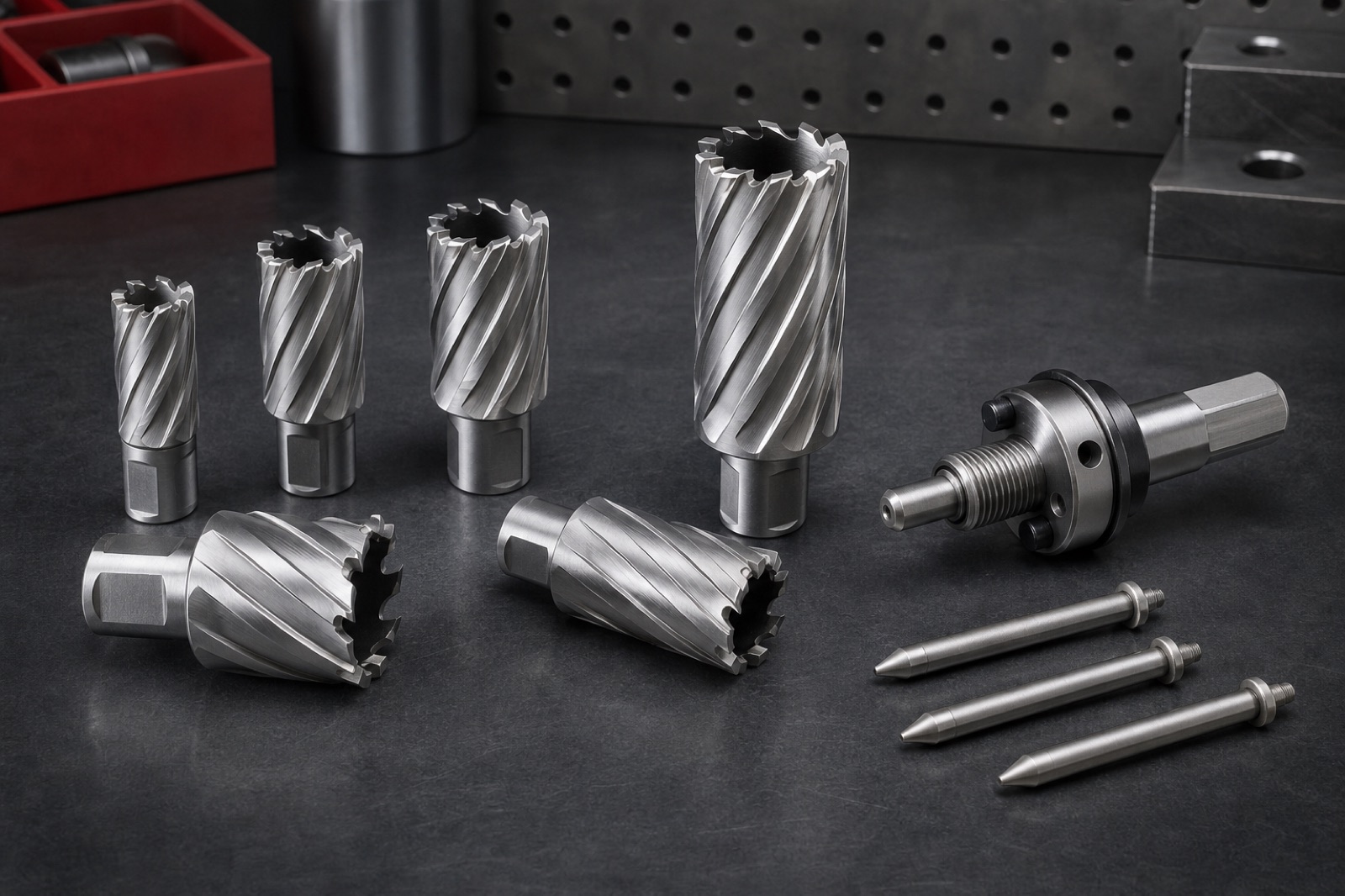 Annular Cutter Sharpener application and selection guide — unbranded industrial reference image