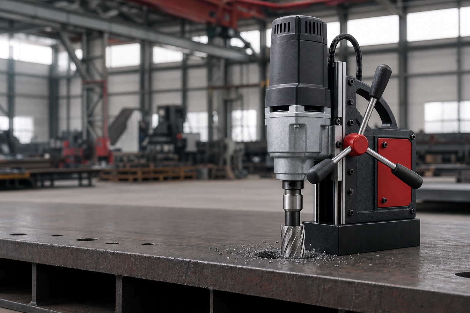 Automatic Mag Drill application and selection guide — unbranded industrial reference image